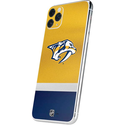 NHL Nashville Predators Alternate Jersey iPhone 11 Pro Max Skin