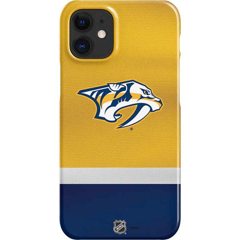 NHL Nashville Predators Alternate Jersey iPhone 12 Mini Lite Case