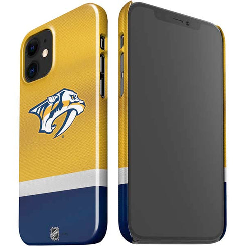 NHL Nashville Predators Alternate Jersey iPhone 12 Mini Lite Case