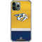 NHL Nashville Predators Alternate Jersey iPhone 12 Pro Clear Case