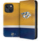 NHL Nashville Predators Alternate Jersey iPhone 13 Folio Case