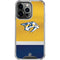 NHL Nashville Predators Alternate Jersey iPhone 13 Pro Clear Case