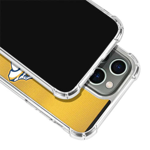 NHL Nashville Predators Alternate Jersey iPhone 13 Pro Clear Case