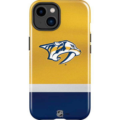 NHL Nashville Predators Alternate Jersey iPhone 15 Plus Impact Case