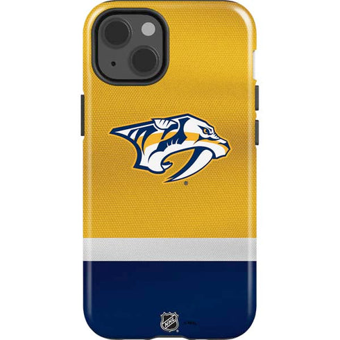 NHL Nashville Predators Alternate Jersey iPhone 14 Impact Case