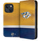 NHL Nashville Predators Alternate Jersey iPhone 14 Plus Folio Case