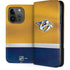 NHL Nashville Predators Alternate Jersey iPhone 14 Pro Folio Case