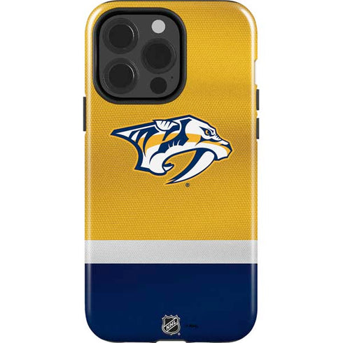 NHL Nashville Predators Alternate Jersey iPhone 15 Pro Impact Case