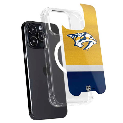 NHL Nashville Predators Alternate Jersey iPhone 15 Pro MagSafe Case