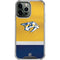 NHL Nashville Predators Alternate Jersey iPhone 14 Pro Max Clear Case