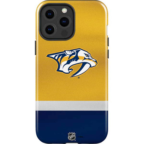 NHL Nashville Predators Alternate Jersey iPhone 15 Pro Max Impact Case