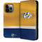 NHL Nashville Predators Alternate Jersey iPhone 15 Pro Max Folio Case