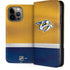NHL Nashville Predators Alternate Jersey iPhone 15 Pro Max Folio Case