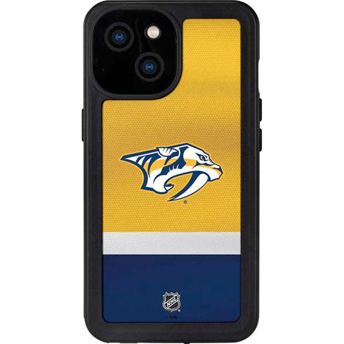 NHL Nashville Predators Alternate Jersey iPhone 15 Waterproof Case