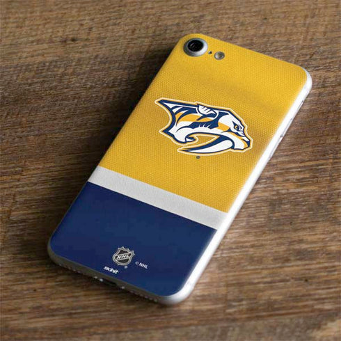 NHL Nashville Predators Alternate Jersey iPhone 7 Skin