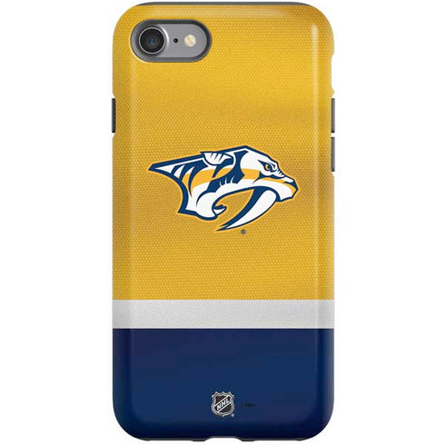 NHL Nashville Predators Alternate Jersey iPhone SE (2nd & 3rd Gen) Pro Case