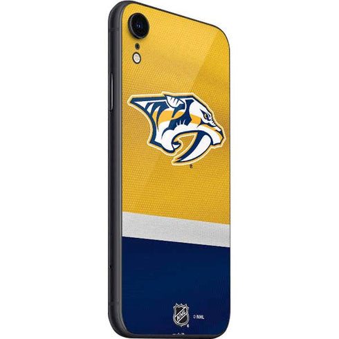 NHL Nashville Predators Alternate Jersey iPhone SE (2nd & 3rd Gen) Skin