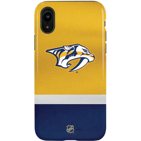 NHL Nashville Predators Alternate Jersey iPhone XR Pro Case