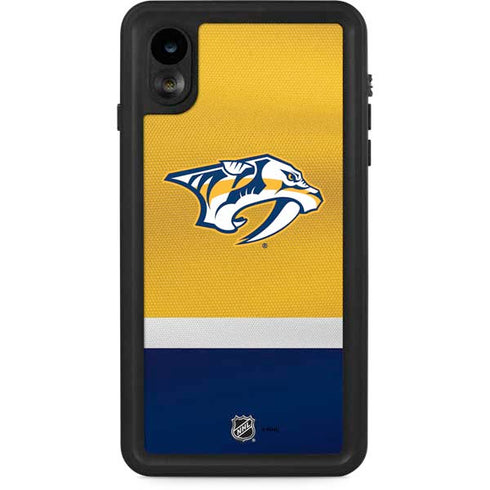 NHL Nashville Predators Alternate Jersey iPhone XR Waterproof Case