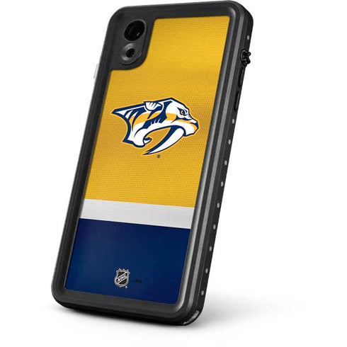 NHL Nashville Predators Alternate Jersey iPhone XR Waterproof Case