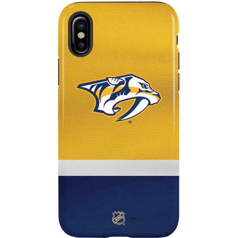 NHL Nashville Predators Alternate Jersey iPhone XS Pro Case