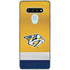NHL Nashville Predators Alternate Jersey LG Stylo 6 Clear Case