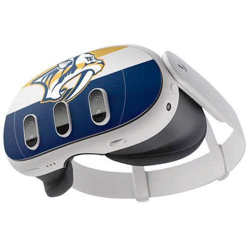 NHL Nashville Predators Alternate Jersey Meta Quest 3 Skin