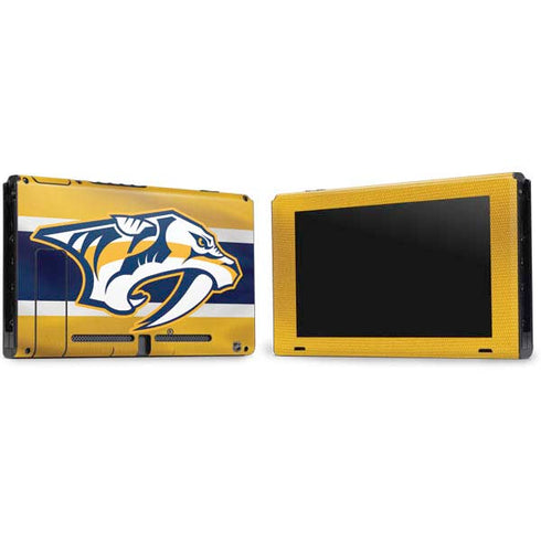 NHL Nashville Predators Alternate Jersey Nintendo Switch Bundle Skin