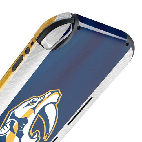 NHL Nashville Predators Alternate Jersey Nintendo Switch Lite Skin