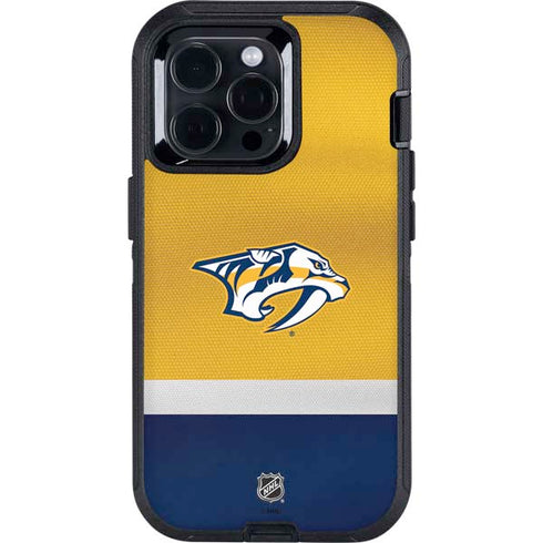 NHL Nashville Predators Alternate Jersey Otterbox Defender iPhone Skin