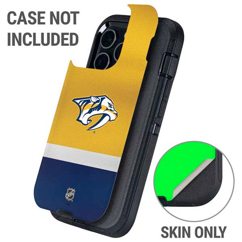 NHL Nashville Predators Alternate Jersey Otterbox Defender iPhone Skin
