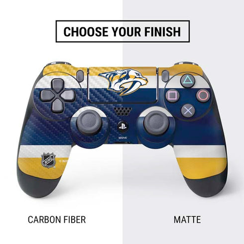 NHL Nashville Predators Alternate Jersey PS4 Controller Skin