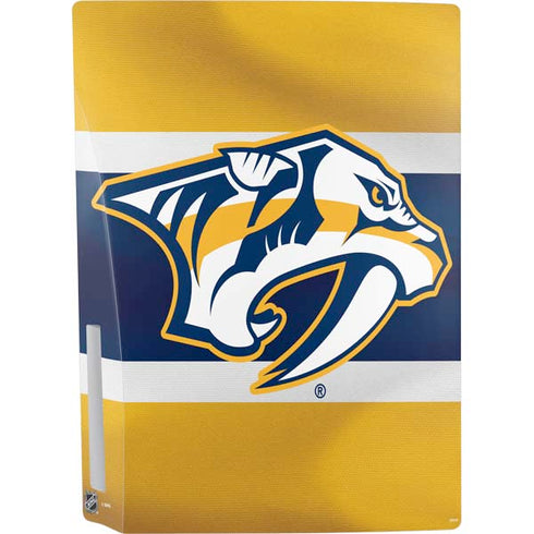NHL Nashville Predators Alternate Jersey PS5 Console Skin