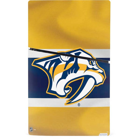 NHL Nashville Predators Alternate Jersey PS5 Slim Digital Edition Bundle Skin
