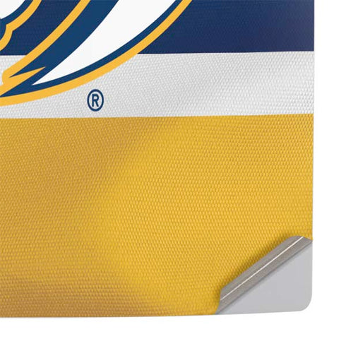 NHL Nashville Predators Alternate Jersey PS5 Slim Digital Edition Console Skin