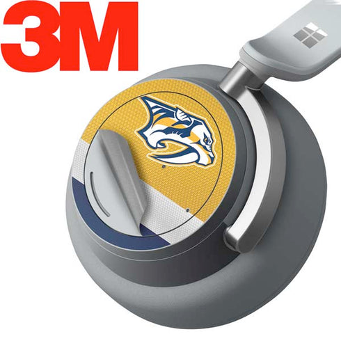 NHL Nashville Predators Alternate Jersey Surface Headphones Skin
