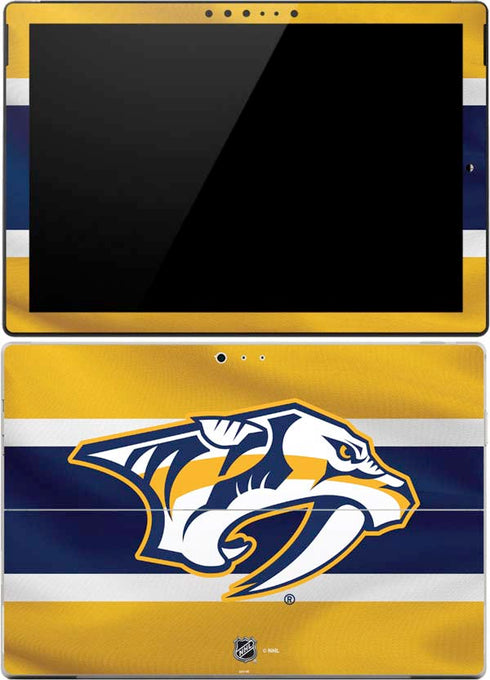 NHL Nashville Predators Alternate Jersey Surface Pro 4 Skin
