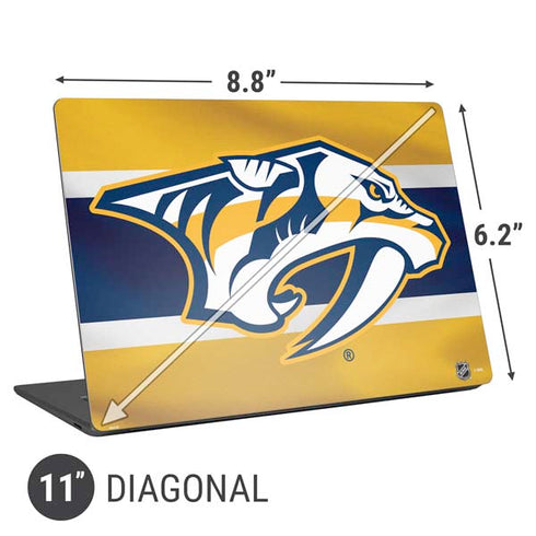NHL Nashville Predators Alternate Jersey Universal Laptop 11in (8.8 x 6.2in) Skin