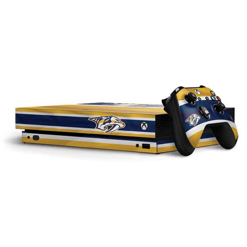 NHL Nashville Predators Alternate Jersey Xbox One X Bundle Skin