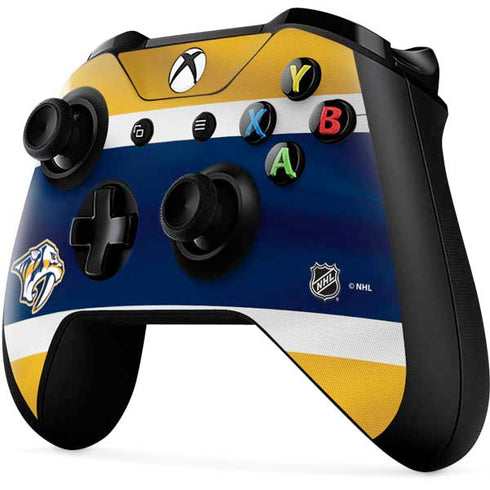 NHL Nashville Predators Alternate Jersey Xbox One X Controller Skin