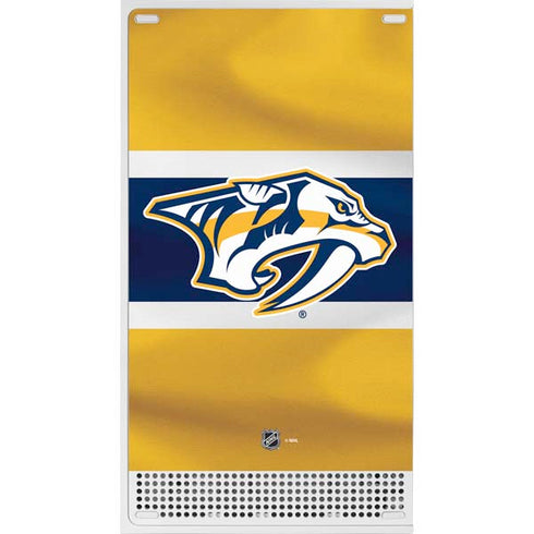 NHL Nashville Predators Alternate Jersey Xbox Series S Console Skin