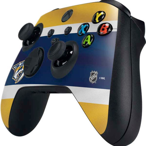 NHL Nashville Predators Alternate Jersey Xbox Series X Controller Skin