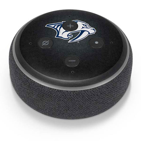 NHL Nashville Predators Black Background Amazon Echo Dot Skin