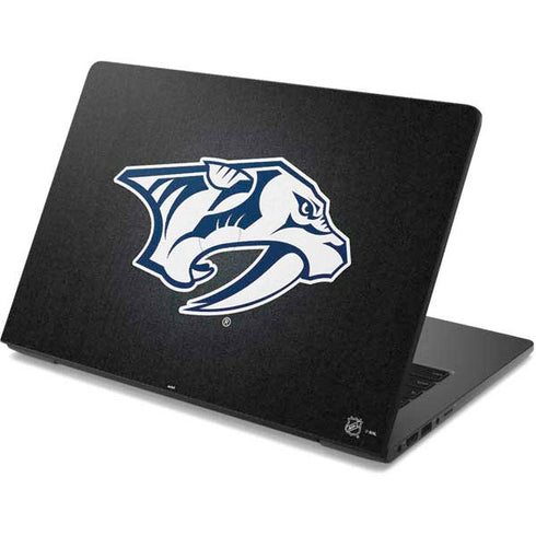 NHL Nashville Predators Black Background Dell Chromebook Skin