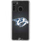 NHL Nashville Predators Black Background Galaxy A21 Clear Case