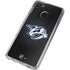 NHL Nashville Predators Black Background Galaxy A21 Clear Case