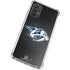 NHL Nashville Predators Black Background Galaxy A32 5G Clear Case