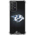 NHL Nashville Predators Black Background Galaxy A52 5G Clear Case