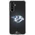 NHL Nashville Predators Black Background Galaxy A54 5G Clear Case