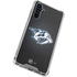 NHL Nashville Predators Black Background Galaxy A54 5G Clear Case